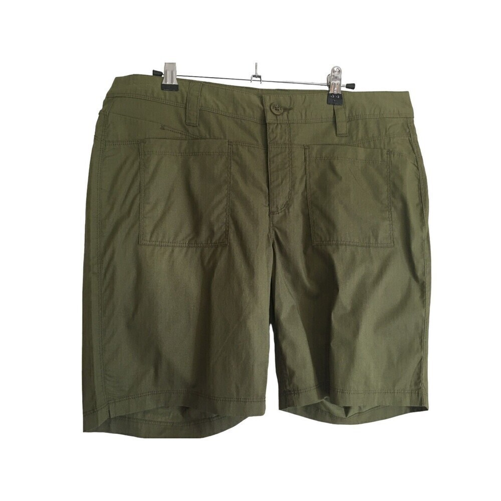 Horny Toad Jamplay 8” Shorts Women's Size 10 Swamp Green Hiking Walking NEW